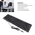 thumbnail image 4 of Minority Language Keyboard 104 Keys USB Wired Keyboard with 4.9ft Cable, Slim Keyboard for Desktop Laptop Computer Universal, 4 of 7