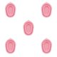 thumbnail image 1 of Inteprter Alfombrilla de limpieza para brochas de maquillaje, almohadilla de plegable reutilizable, Mini cuenco portátil para fregar, accesorios Type1 NO1, 1 of 6