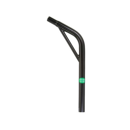 Bike Cro-Mo Seatpost Pilar 25.4 x 400mm W/Support Black.