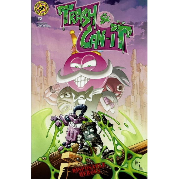 Legal: Trash And Can-It: Disposable Heroes #2 VF ; Source Point Comic Book