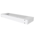 thumbnail image 4 of Knightsbrook 60" Floating White Wall Mounted Bathroom Solid Surface Stone Sink, 4 of 5