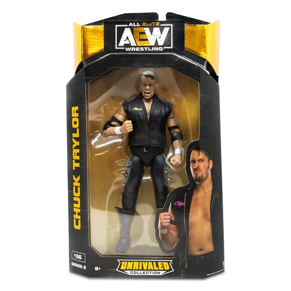 AEW All Elite Wrestling Unrivaled Collection Series 8 Chuck Taylor Action Figure