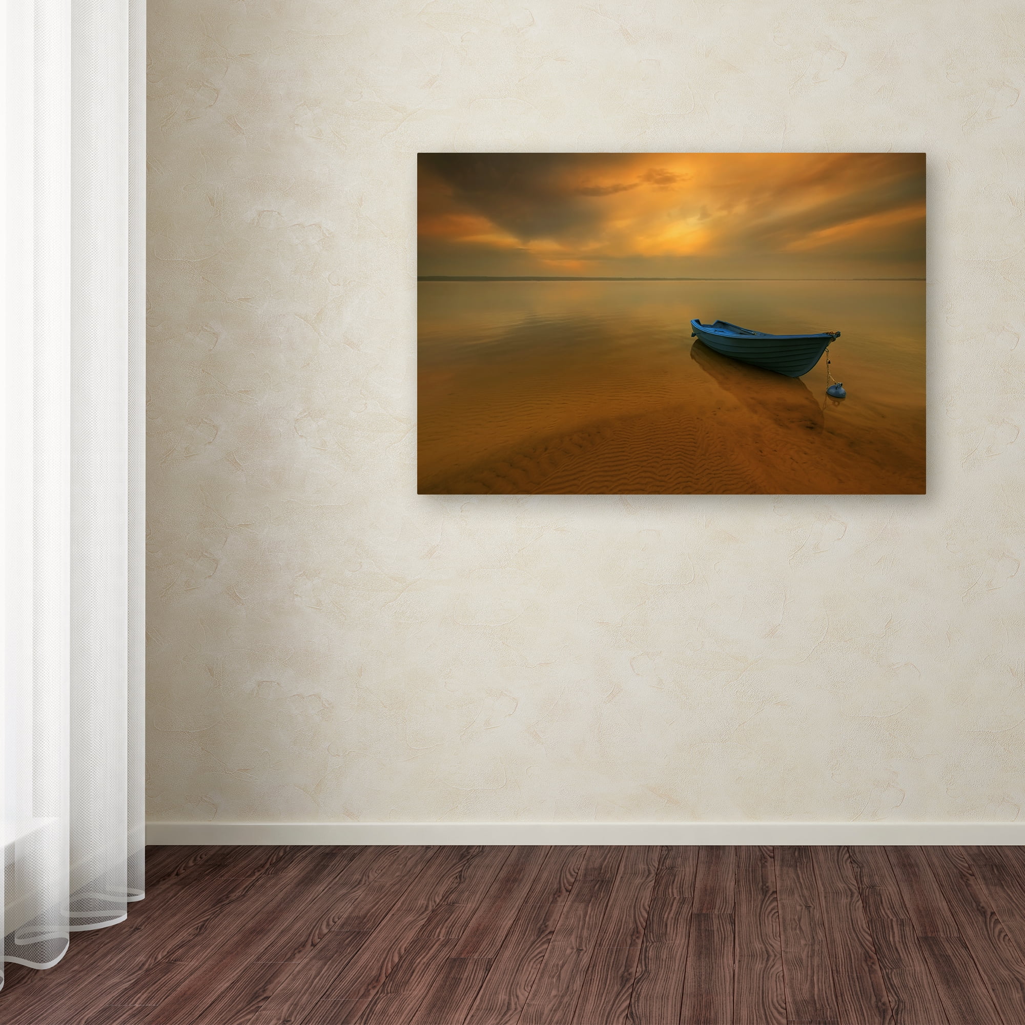 Trademark Fine Art 'Boat II' Canvas Art by Krzysztof Browko