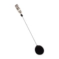 thumbnail image 5 of 1 LR black anti choke lanyard with retractable badge reel for ID badges and proximity cardsLR, 5 of 6
