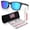 Matte Black Frame | Prizm Sapphire Lens, variant on OO9506D Paracord Square Shaped Non-Polarized Sunglasses for Men & Women - Includes Official Eyewear Kit - Transparent Abyss Frame with Prizm Grey Lens
