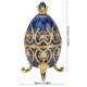 thumbnail image 5 of Pascua Caja De Metal Ornamento Diamante Huevo Ornamento Joyero Exquisito Huevo De Pascua Artesanía De Metal Advancent HA040804-03, 5 of 5