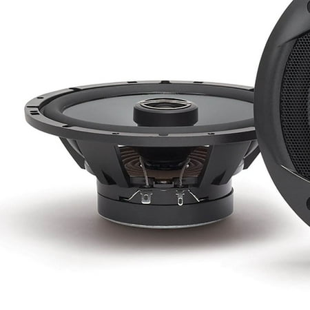 Alpine - 6-1/2" 2-Way Coaxial Car Speakers with Polypropylene Cones (Pair) - Black