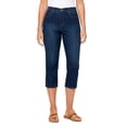 thumbnail image 1 of Pantalones Gloria Vanderbilt Amanda Capri Jean Petite de 53 cm de entrepierna, 1 of 1