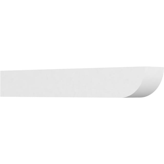 Ekena Millwork RFTP06X06X42DUR 6 x 6 x 42 in. Standard Durham Architectural Grade PVC Rafter Tail