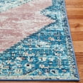 thumbnail image 5 of SAFAVIEH Journey Creighton Floral Distressed Area Rug, Blue/Pink, 5'5" x 7'7", 5 of 12