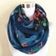 thumbnail image 2 of Diseño de moda Sexy Sky Rose Chal Bufanda infinita Bufandas de anillo para mujer Pañuelo Otoño Invierno Foulards Hijab musulmán Sjaal, 2 of 5