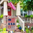 thumbnail image 2 of SLYNSHome Independence Day Garden Flag,4th of July Double Sided American Yard Flags Memorial Day Veteran's Day Farmhouse Holiday Outdoor Decor, 2 of 8