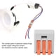 thumbnail image 5 of 100 piezas PCT-213 Conector de cableado Cable rápido Bloque adaptador de terminal de conductor de 3 puertos PCT-213, 5 of 7
