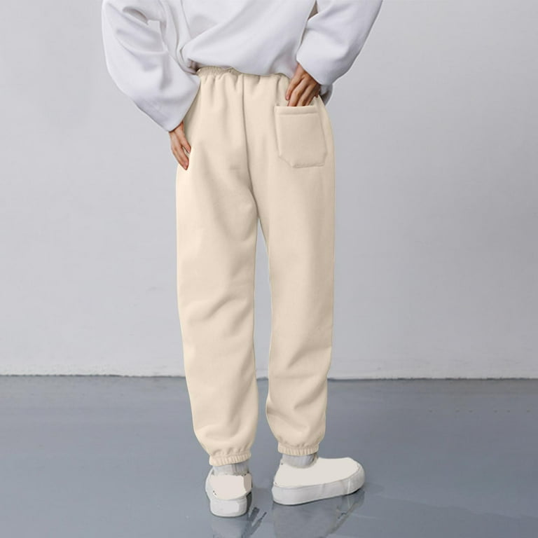 Cowsor Sweatpants Kids Baggy High Waisted Sweat Pants Fall Clothes