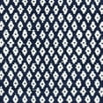 thumbnail image 5 of SAFAVIEH Boston Angelica Diamond Trellis Cotton Area Rug, Navy, 9' x 12', 5 of 6