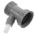 thumbnail image 2 of Kitchen Sink Drain Pipe Adapter 45 MM Y-Shaped Filter Connector Wastewater Outlet External Thread Internal Thread Connector With Dishwasher Input Light, 2 of 6