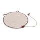 thumbnail image 1 of Alfombrilla protectora para muebles para gatos, redonda, para interiores Blanco, 1 of 9