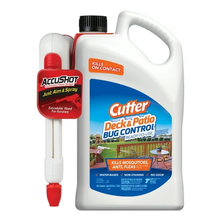 Cutter Deck & Patio Bug Control, Ready To Use2, AccuShot Sprayer, 1gal
