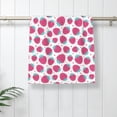 thumbnail image 5 of Pofeuu Hand Drawn Strawberry Print Hand Towel 27.5" x 16" Soft Absorbent Towel for Bathroom SPA Gym Hotel, 5 of 6
