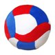 thumbnail image 2 of Cojín decorativo con forma de pelota | Cojín redondo para sofá con diseño de pelota deportiva | Cojín original y realista para sala de estar, dormitorio o sala de juegos | Funda de tela extraíble, 2 of 6