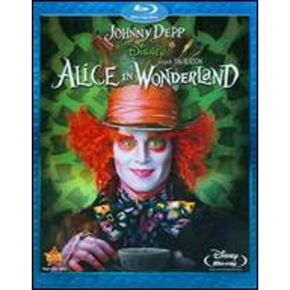 Pre-Owned Alice in Wonderland [Blu-ray] (Blu-Ray 0786936803488) directed by Tim Burton