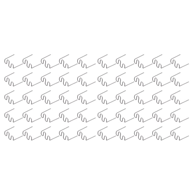 1000Pcs Welding Rods Hot Staple Repair Machine Plastic Welding Hot Stapler Car Auto Bumper Repair Pre Wave Staples 0.6mm