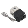 thumbnail image 1 of Electric Solenoid Valve Vacuum 2 Position 3 Way High Frequency Air Pneumatic G1/8 Inlet Outlet, 1 of 14