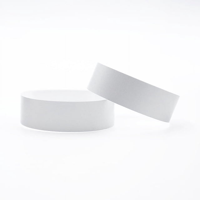 Pulsera desechable resistente al agua y al desgarro Identificación Papel sintético Billete de entrada a exposición Pulsera desechable
