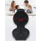 thumbnail image 3 of Heart-shaped Waffle Maker with Retro Design, 1000W, Black, 3 of 5