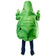 thumbnail image 3 of Ghostbusters Slimer Inflatable Costume for Adults by Rubies, Unisex, 3 of 6