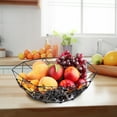 thumbnail image 5 of Ranliy Metal Wire Countertop Fruit Basket Bowl, Iron Arts Fruit Storage Baskets, Vegetable Bowls for Fruits, Veggies, Snacks, Home Decor, Table Centerpieces, 5 of 5