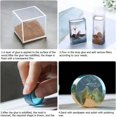 thumbnail image 6 of 5 Styles Resin Epoxy Craft Unfinished Wood Natural Sandalwood Snow Mountain Dried Flower Resin Molds Decorative Craft for Jewelry Necklaces Making DIY Ring Pendant Micro Landscape for DIY, 6 of 6