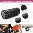 thumbnail image 3 of FIXPARTS Strong Foam Roller,13×5.5" Pilates Back Roller for Back and Leg Pain,Muscle,Kinks（Black）, 3 of 7