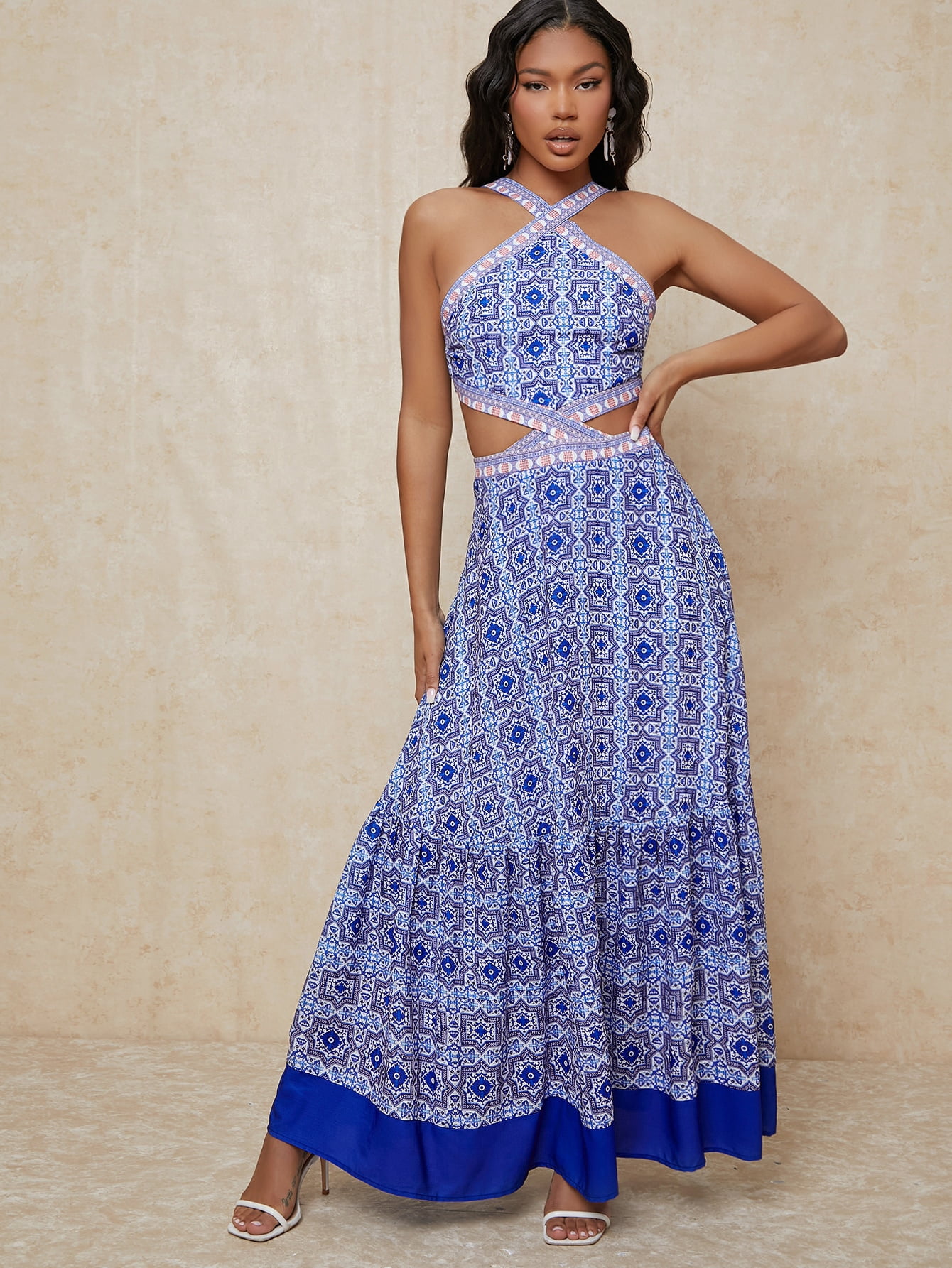 Halter Maxi Dress 