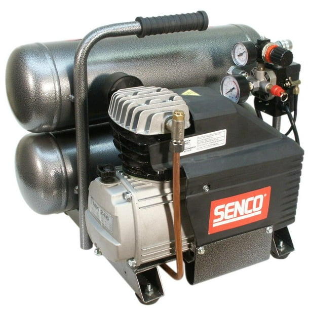 Senco Pc1131 2 5 Hp 4 3 Gallon Oil Lube Twin Stack Air Compressor Com Senco Pc1131 2 5 Hp 4 3 Gallon Oil Lube