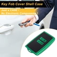 thumbnail image 3 of Funda de llave de coche de silicona TPU verde única para Renault Grand Scenic Megane Clio Espace Kadjar Captur Arkana Austral Zoe - Funda de control remoto de 4 botones, 3 of 6