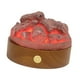 thumbnail image 5 of Fogata luz nocturna llama luz nocturna artesanía decoración de la habitación lámpara de mesa lámpara de noche para regalo de San Valentín, sala de est base marrón, 5 of 8