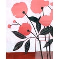 thumbnail image 3 of Popp, Grace 12x14 Black Modern Framed Museum Art Print Titled - Flower Screen I, 3 of 5