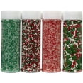 thumbnail image 2 of Wilton Christmas Sprinkles Mega Bulk Set - Festive Red, White, & Green Blend, 19.3 oz, 2 of 12