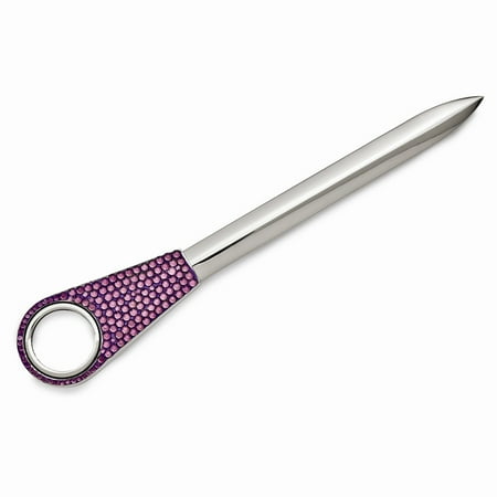 Swarovski Paper - Purple Swarovski Crystal Letter Opener