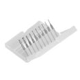 thumbnail image 1 of End Milling Cutter Bit, High Strength 10Pcs  Milling Cutting Wear Resistant End Mill 1/8  For Wood, 1 of 8