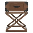 thumbnail image 2 of SAFAVIEH Dunstan Accent Table With Storage Drawer Washed Nat Pine, 2 of 7