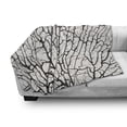 thumbnail image 3 of Old Forest Soft Flannel Fleece Throw Blanket, Cracked Curly Coral Branch Like Earth Surface Tree of Life Nature Woodland Theme, Cozy Plush for Indoor and Outdoor Use, 60" x 80", Beige, by Ambesonne, 3 of 6