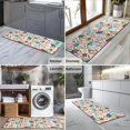 thumbnail image 2 of Pioneer Flower Floral Print Pattern Kitchen Rug Mat,Kitchen Runner Rugs Non Skid Washable,Decorative Kitchen Floor Mats for Kitchen,Sink,Laundry,17"X47", 2 of 5