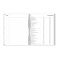 thumbnail image 3 of 2024 Weekly Monthly Planner, 8.5x11, Blue Sky, Solid Gray, 3 of 10