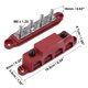 thumbnail image 3 of Energía Distribución Bloque 48V Kit 5/16" M8 Pernos para Barco Coche Rojo, 3 of 6