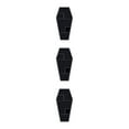 thumbnail image 2 of Shengyu Black Gothic Style Coffin Storage Rack - Gift For Halloween Enthusiasts Long Term And Durability 3Set, 2 of 6