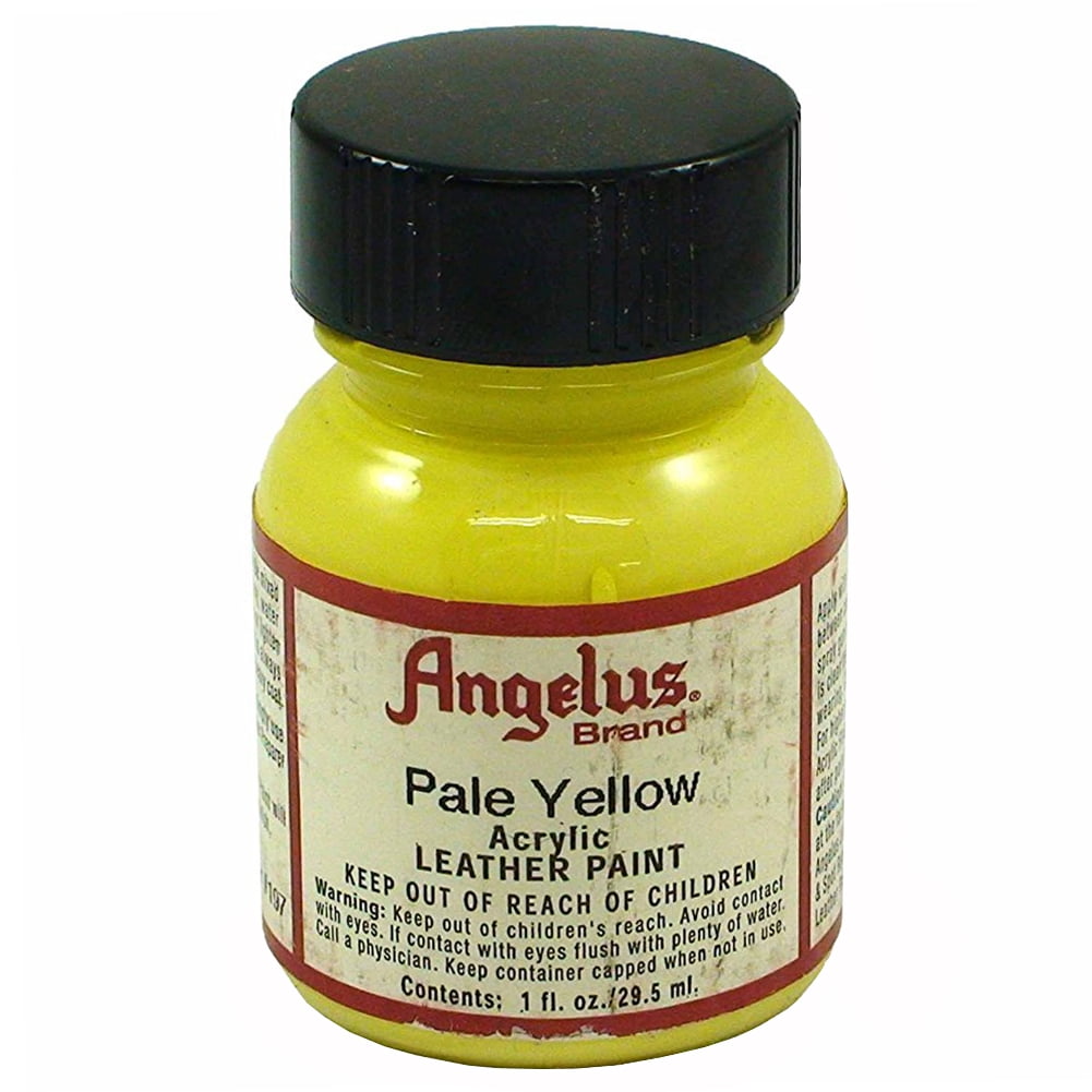 Angelus Leather Paint Pale Yellow Paint