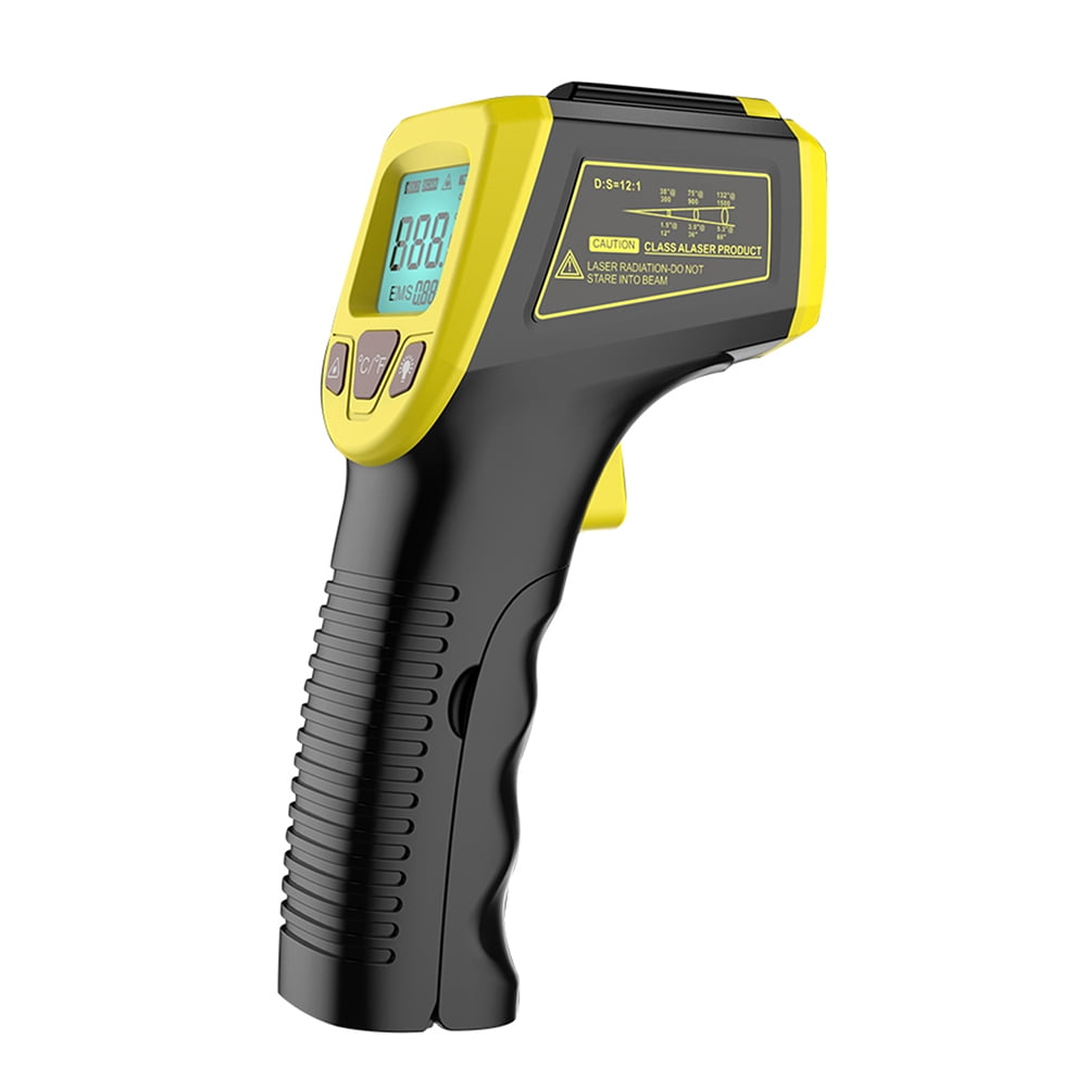 Digital Infrared Thermometer Laser Temperature Meter Non-contact Pyrometer Image 
