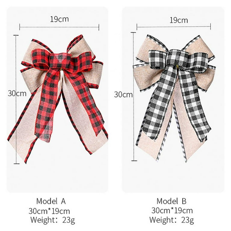 Northlight Black And Red Check Plaid Wired Craft Christmas Ribbon 2.5 X 10  Yards : Target